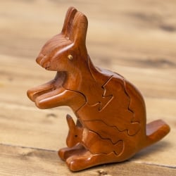 【選べる5個セット】アニマル型立体ジグソーパズル - サブ3