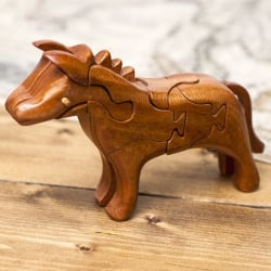 【選べる5個セット】アニマル型立体ジグソーパズル - サブ4