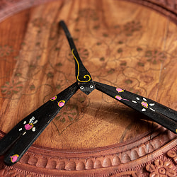 【自由に選べる5個セット】【約15cm】ベトナムの竹製トンボ【ヤジロベエ】 - サブ4