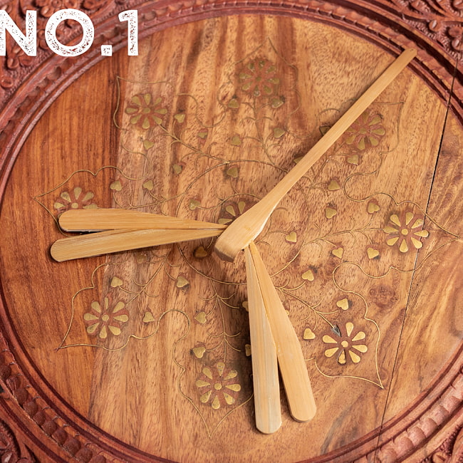 【自由に選べる5個セット】【15cm】ベトナムの竹製トンボ【ヤジロベエ】 7 - No.1：プレーン系