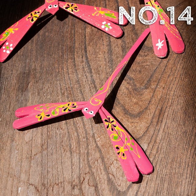 【約12cm】ベトナムの竹製トンボ【ヤジロベエ】 の選択用写真