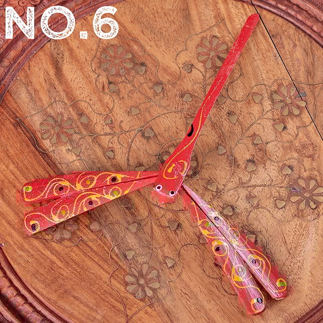 【約15cm】ベトナムの竹製トンボ【ヤジロベエ】の選択用写真