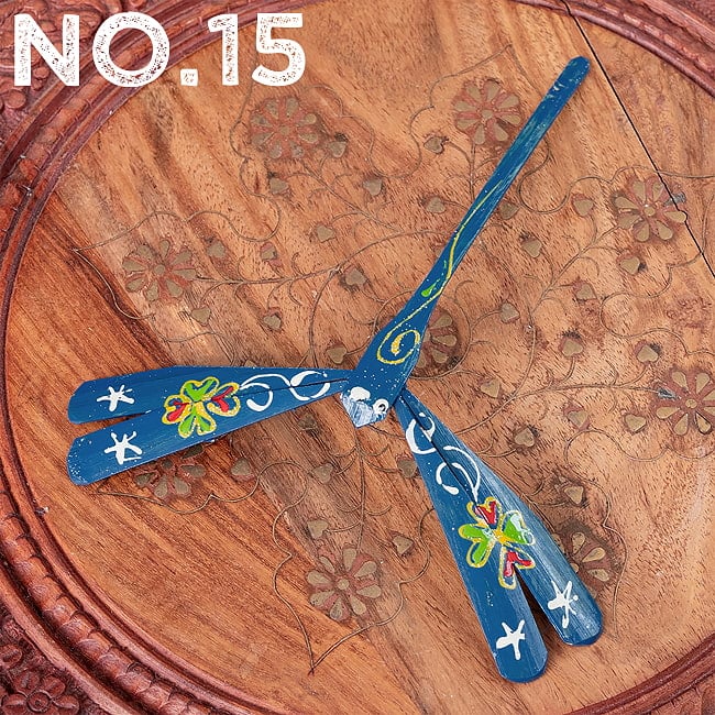 【約15cm】ベトナムの竹製トンボ【ヤジロベエ】の選択用写真