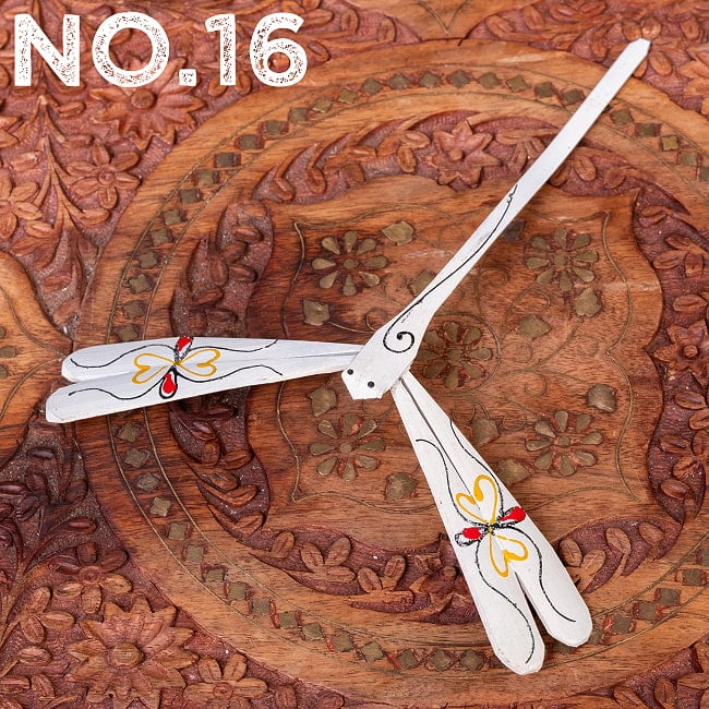 【約15cm】ベトナムの竹製トンボ【ヤジロベエ】の選択用写真