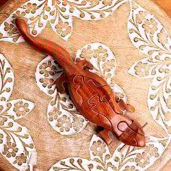 アニマル型立体ジグソーパズル　-　トカゲさん - サブ5