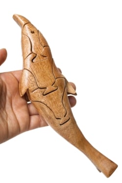 アニマル型立体ジグソーパズル -イルカさん - サブ4