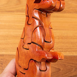 アニマル型立体ジグソーパズル　-　立ち上がった恐竜さん - サブ5