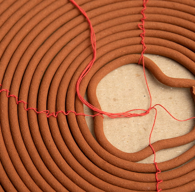 【送料無料・5個セット】ベトナムの渦巻きお香 - 35cm 10 - お香のアップです