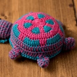 尻尾が伸びる!　亀さんメジャー センチとインチが測れる　巻き尺 - サブ3